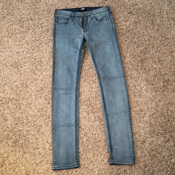 PAIGE LIGHT WASH JEANS MENS SZ 30 - Picture 1 of 3